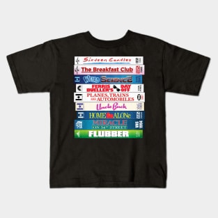 John Hughes Cassete Movie  Retro Kids T-Shirt